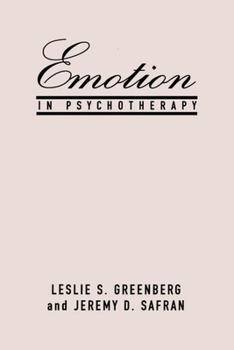 Paperback Emotion in Psychotherapy Book