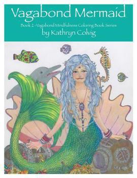 Paperback Vagabond Mermaid: Adult coloring book