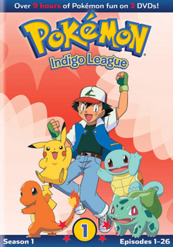 DVD Pokemon: Season 1 Indigo League Set 1 Book