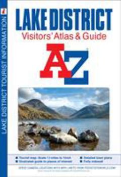 Paperback Lake District Visitors' Atlas Book