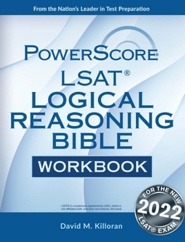 Paperback Powerscore LSAT Logical Reasoning Bible Workbook Book