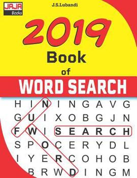 Paperback 2019 Book of WORD SEARCH [Large Print] Book