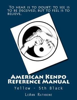 Paperback American Kenpo Reference Manual: Yellow - 5th Black Book