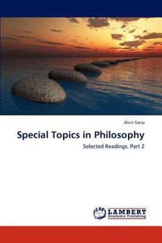 Paperback Special Topics in Philosophy Book