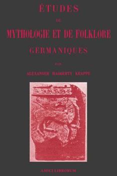 Paperback Études de Mythologie et de Folklore germaniques [French] Book
