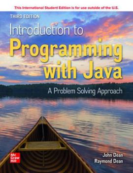 Paperback ISE Introduction to Programming with Java: A Problem Solving Approach Book