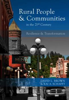 Paperback Rural People and Communities in the 21st Century: Resilience and Transformation Book