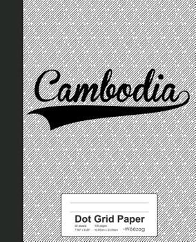 Dot Grid Paper: CAMBODIA Notebook