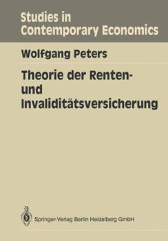 Paperback Theorie Der Renten- Und Invaliditätsversicherung [German] Book