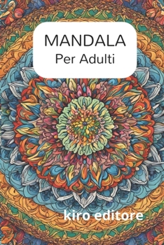 Paperback Mandala per Adulti [Italian] Book