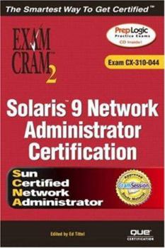 Paperback Solaris 9 Network Administrator Exam Cram 2 Book