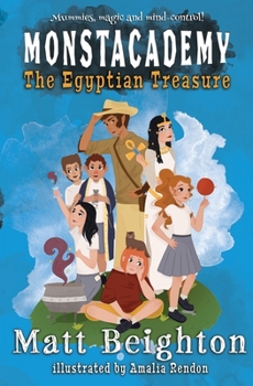 Paperback The Egyptian Treasure: A Monstacademy Mystery Book