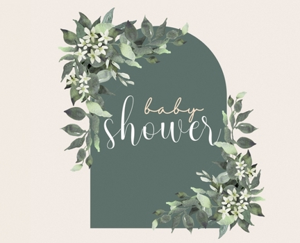 Baby Shower hardback Guest Book (landscape)