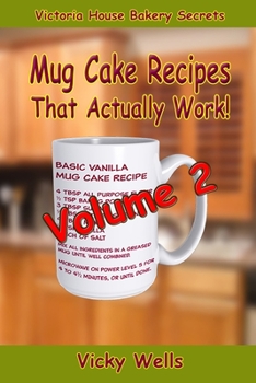 Paperback Mug Cake Recipes That Actually Work Volume 2 Book