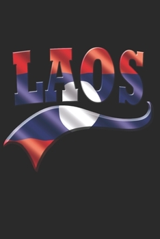 Paperback Laos Notebook: Laos Notebook - college book - diary - journal - booklet - memo - composition book - 120 sheets - Dot Grid paper 6x9 i Book