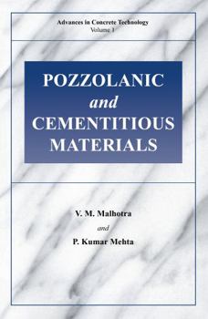 Paperback Pozzolanic and Cementitious Materials Book