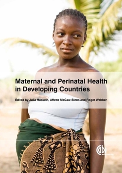 Hardcover Maternal and Perinatal Health in Developing Countries Book