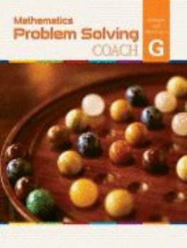 Paperback Mathematics Problem Solving Coach G (Strategies an Book