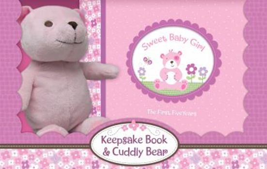 Hardcover Keepsake Book & Cuddly Bear for Girls by Jenny and Jeff Designs Book