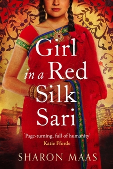 Paperback Girl in a Red Silk Sari Book