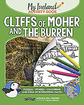 Paperback Cliffs of Moher and the Burren: My Ireland Activity Book