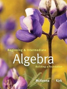 Hardcover Beginning and Intermediate Algebra: Building a Foundation Book