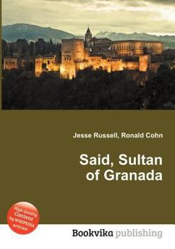 Paperback Said, Sultan of Granada Book