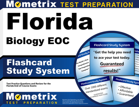 Misc. Florida Biology Eoc Flashcard Study System: Florida Eoc Test Practice Questions & Exam Review for the Florida End-Of-Course Exams Book