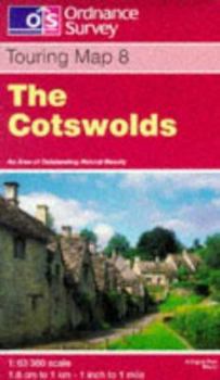 Map The Cotswolds (Touring Map 8) Book