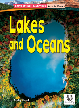 Library Binding Lakes and Oceans Book