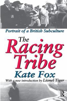 Hardcover The Racing Tribe: Portrait of a British Subculture Book