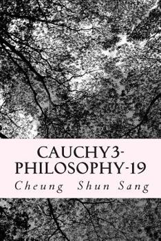 Paperback Cauchy3-Philosophy-19: What to parade Book