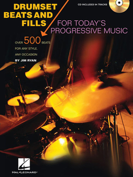 Paperback Drumset Beats and Fills: For Today's Progressive Music [With CD] Book