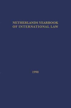 Hardcover Netherlands Yearbook of International Law, 1990 Book