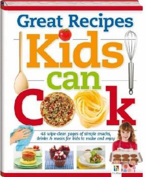 Hardcover Great Recipes Kids Can Cook Book