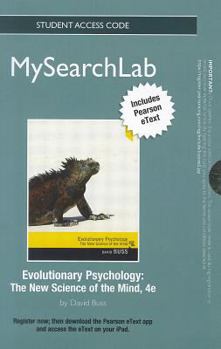 Misc. Supplies Evolutionary Psychology Student Access Code: The New Science of the Mind Book