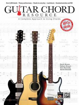 Paperback Guitar Chord Resource: A Complete Approach to Using Chords, Book & MP3 CD [With CD (Audio)] Book