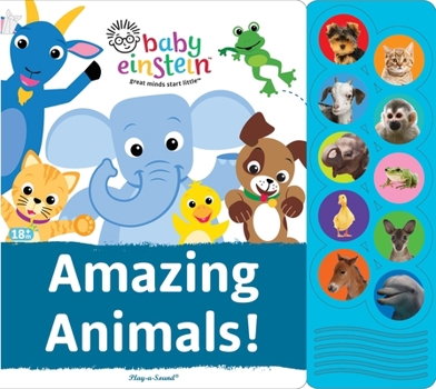 Amazing Animals!: Play-a-Sound - Book  of the Baby Einstein