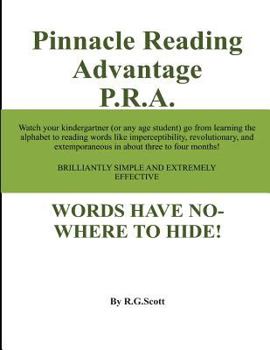 Paperback Pinnacle Reading Advantage P.R.A.: Words Have Nowhere To Hide! Book
