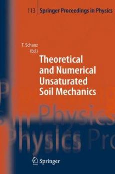 Hardcover Theoretical and Numerical Unsaturated Soil Mechanics Book