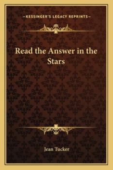 Paperback Read the Answer in the Stars Book