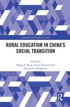 Hardcover Rural Education in China's Social Transition Book