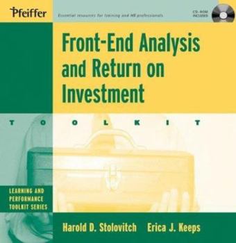 Loose Leaf Front-End Analysis and Return on Investment Toolkit Book