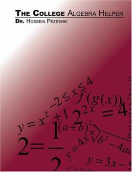 Paperback The College Algebra Helper Book