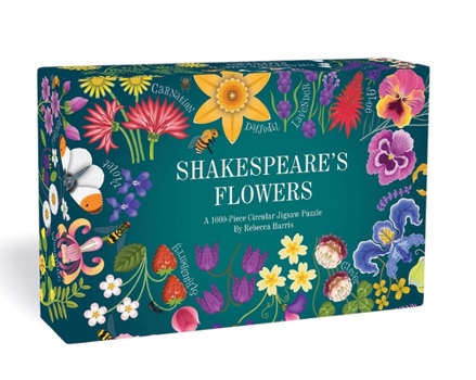 Shakespeare's Flowers: A 1000-Piece Jigsaw Puzzle with a Poetic Host of Flowers, Plants and Animals