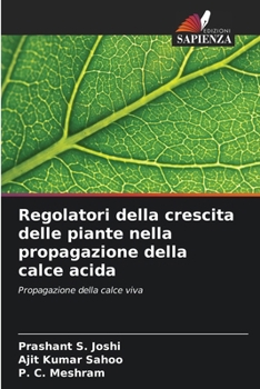 Paperback Regolatori della crescita delle piante nella propagazione della calce acida [Italian] Book