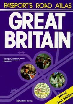 Paperback AA Road Atlas of Great Britain Book