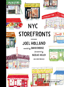 Hardcover NYC Storefronts: Illustrations of the Big Apple's Best-Loved Spots (Compact Edition) Book