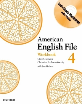 Paperback American English File 4 [With CDROM] Book