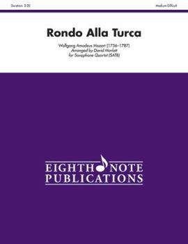 Paperback Rondo Alla Turca: Satb, Score & Parts Book